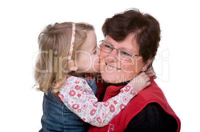 Grandmother with grandchild