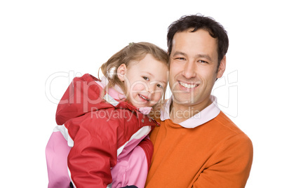 Father with daughter Father with daughter