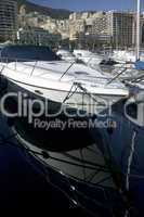 Yacht at harbor of Monaco