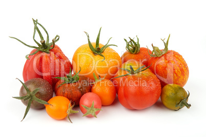 Group Of Exotic Tomatoes