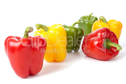 Six Bell Peppers