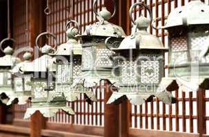 Traditional Temple Lanterns