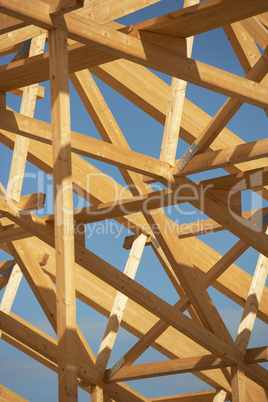 Wooden Roof Frame