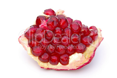 Granatapfel freigestellt - pomegranate isolated 03