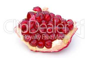 Granatapfel freigestellt - pomegranate isolated 03