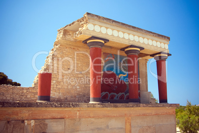 North Entrance of the Knossos Palace