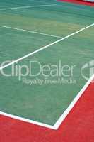 Lawn tennis court