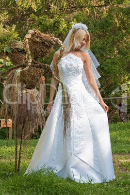 Bride outdoor