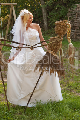 Bride outdoor