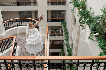 Bride in gallery Bride in gallery