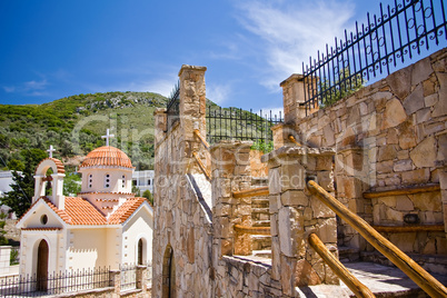 Stairway to monastery