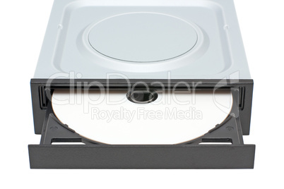 DVD-ROM drive with disk