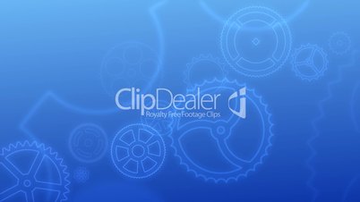 Gear wheel - seamless looping