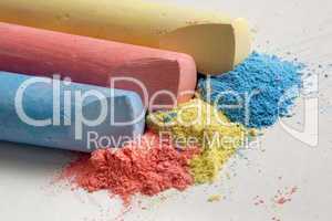 Color chalk
