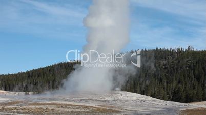 steam eruption