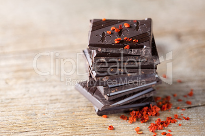Schokolade mit Chili