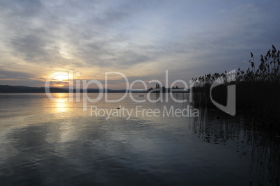 Sonnenaufgang am Bodensee