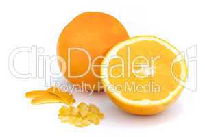 Orangeat - candied orange peel 04
