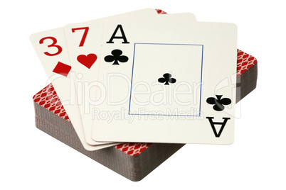 Three, seven, as Three, seven, as