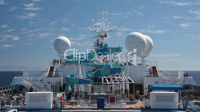 Ship slide and radars
