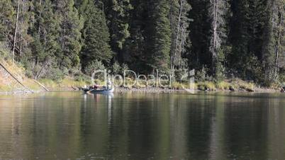 Snake River boat fishing