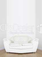 A cream sofa in lounge