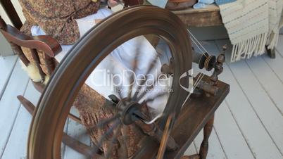 Spinning wheel antique