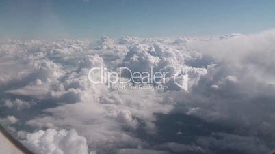 Flug durch Wolken / Flying in clouds