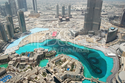 The Dubai downtown