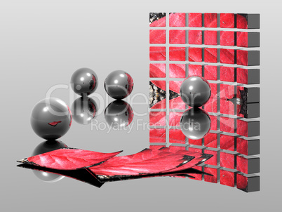 Abstract Background - 3D