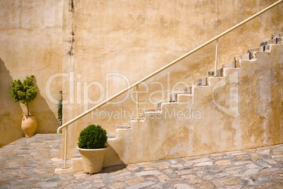 Stone staircase