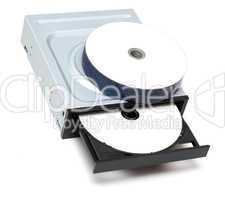 Drive and recordable disks