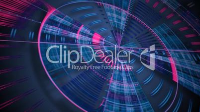 blue red revolving seamless looping background d2702D L