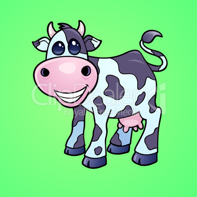 Dairy Cow Cartoon