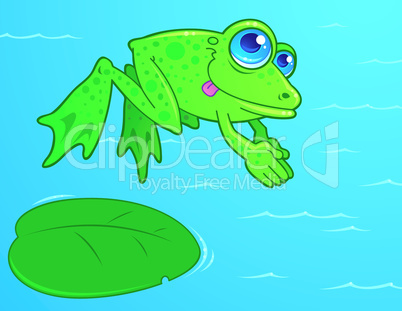 Diving Frog