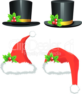 Weihnachtshüte