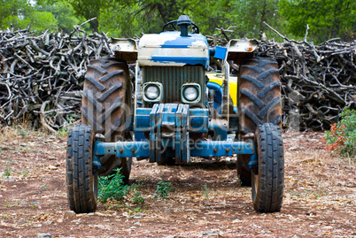 The old tractor