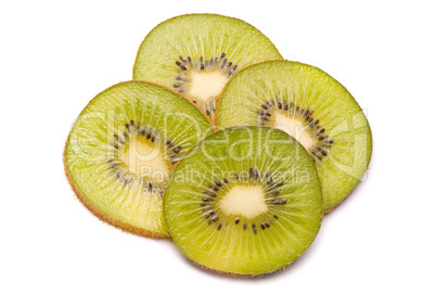 Kiwi on a white background