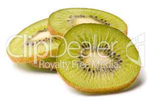 Kiwi on a white background