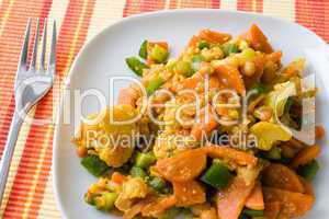 Afrikanisches Gemüsegericht - African Vegetable Dish