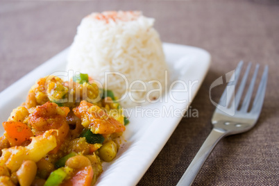 Afrikanisches Gemüsegericht - African Vegetable Dish