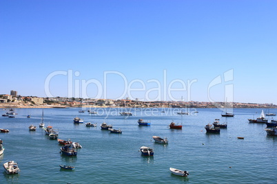 boats in Cascais