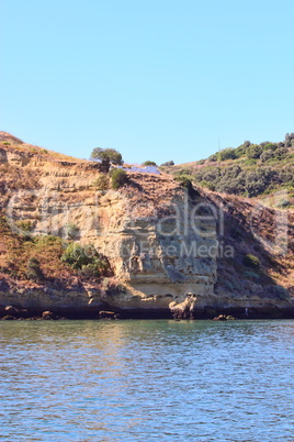 beautiful wild coastline