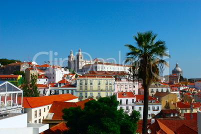 landscape of Lisbon.