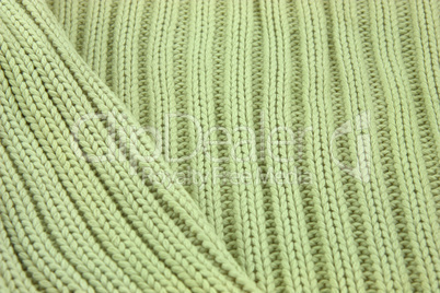 part of knitted wool