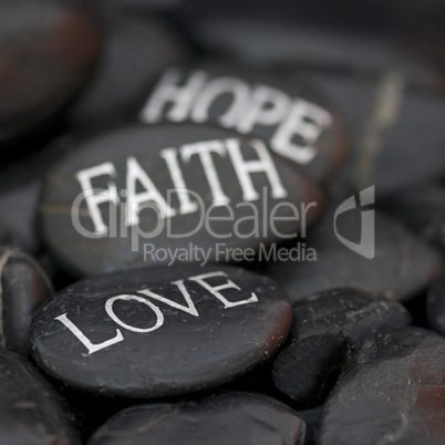 kiesel Love faith hope