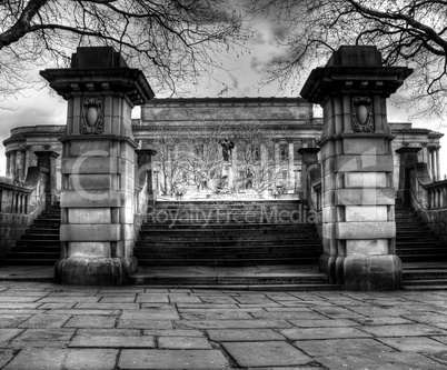 view of St Georges Hall Liverpool, UK