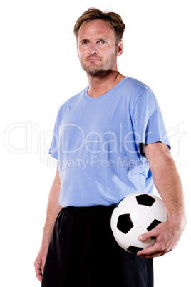 Portrait from a soccer player