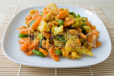 Afrikanisches Gemüsegericht - African Vegetable Dish