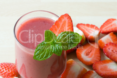 Erdbeer Smoothie - Strawberry Smoothie